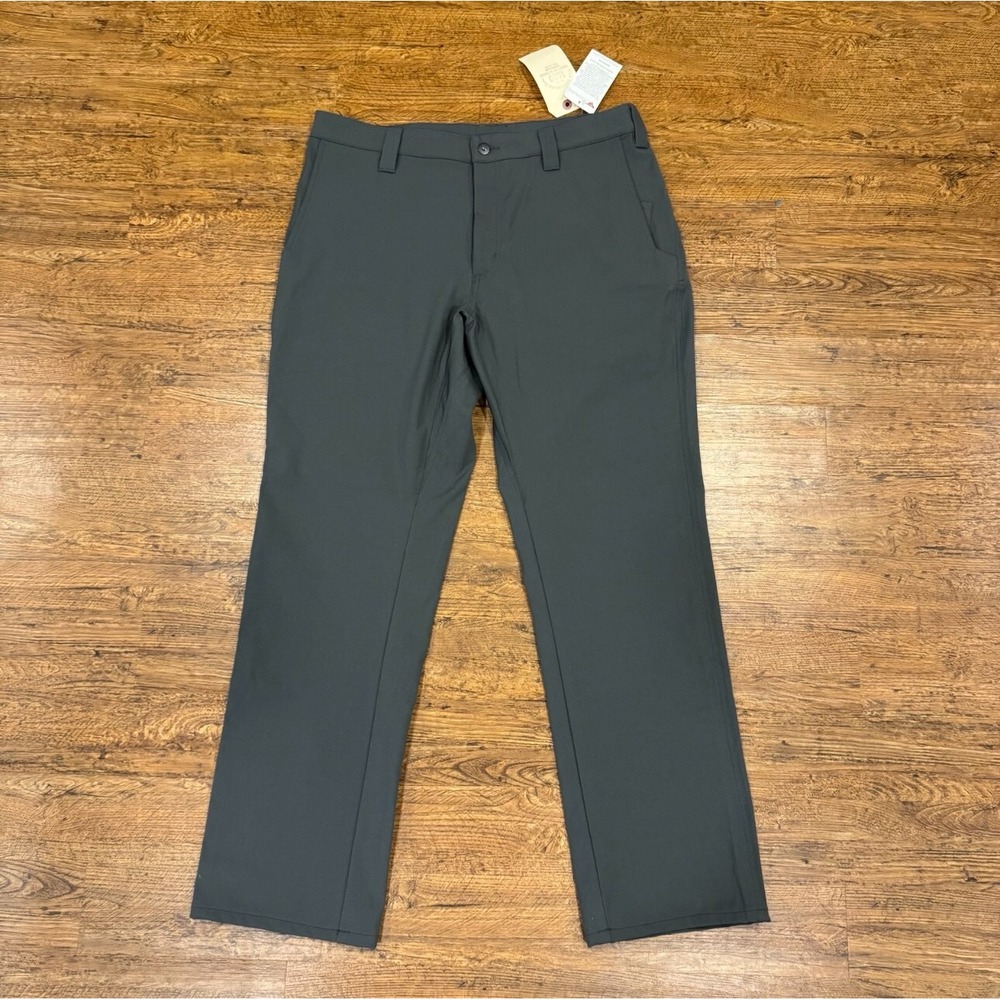 1620 Workwear Gray Performance Casual Stretch The Shop Chino‎ Pants Men's 38x32